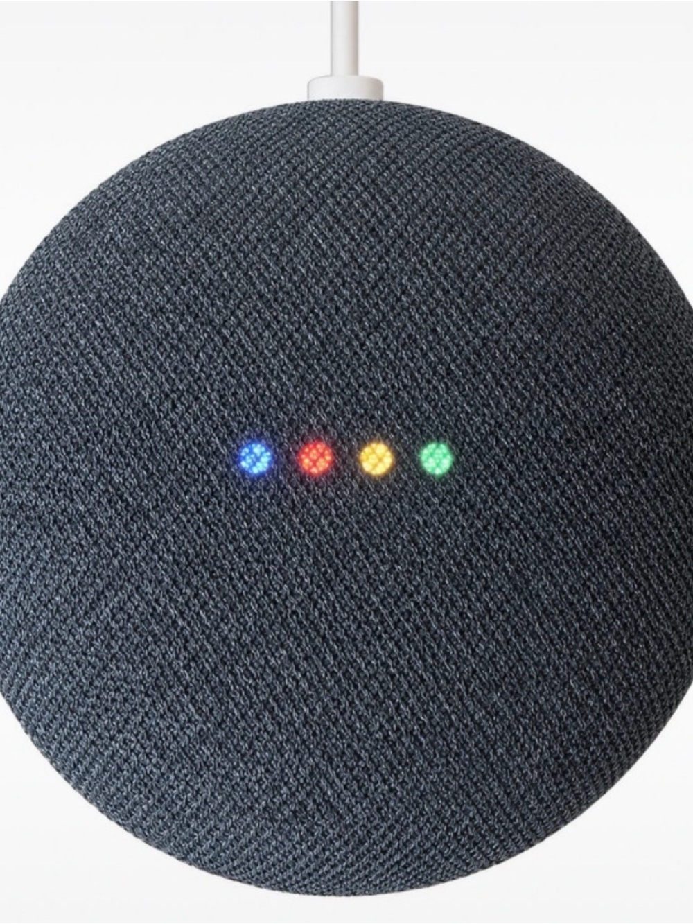 Google home Mini Smart Speaker in Charcoal